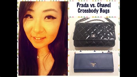 prada vs chanel bag